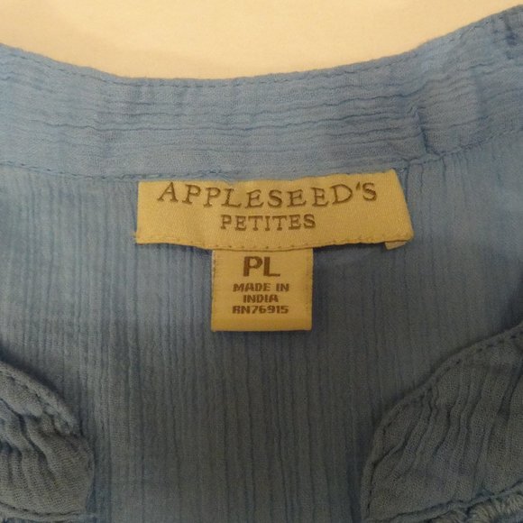 Appleseed's 3/4 length sleeve lightweight blouse - Picture 4 of 7